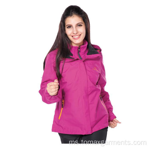 Lady PU transfer waterproofness Jacket